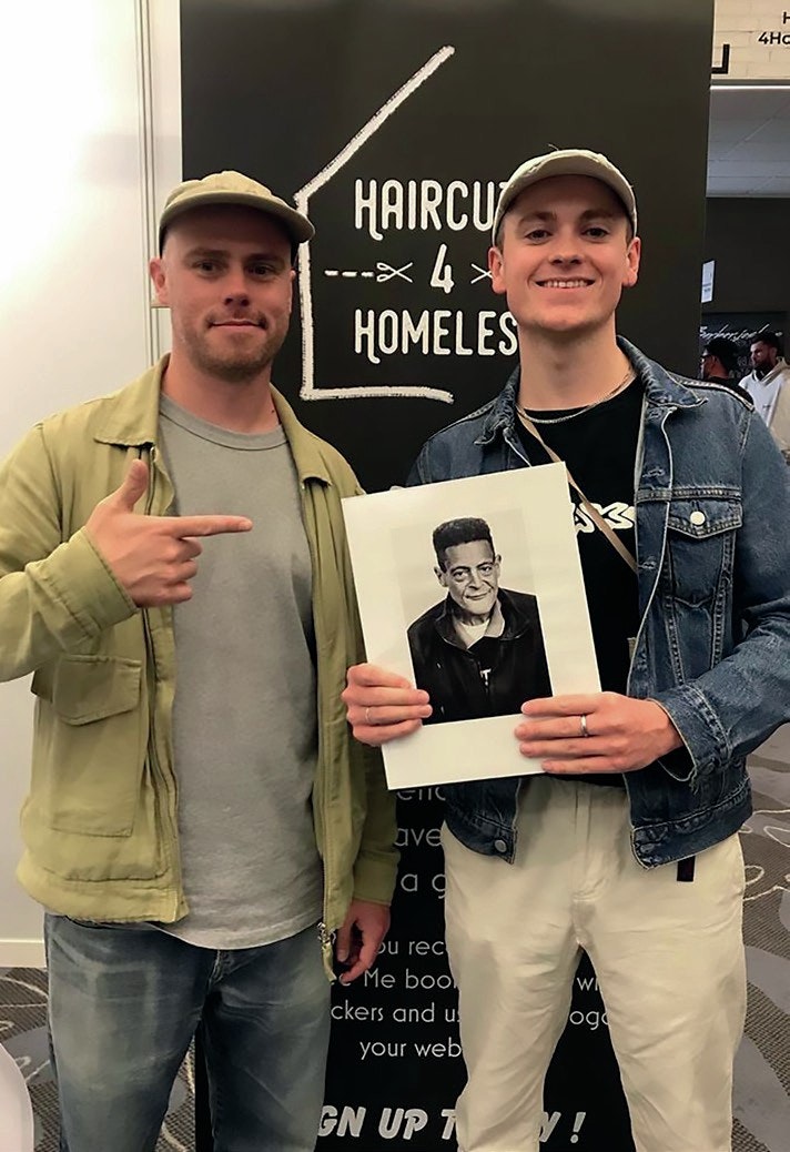 MANIFESTO JOINS FORCES WITH CHARITY HAIRCUTS4HOMELESS